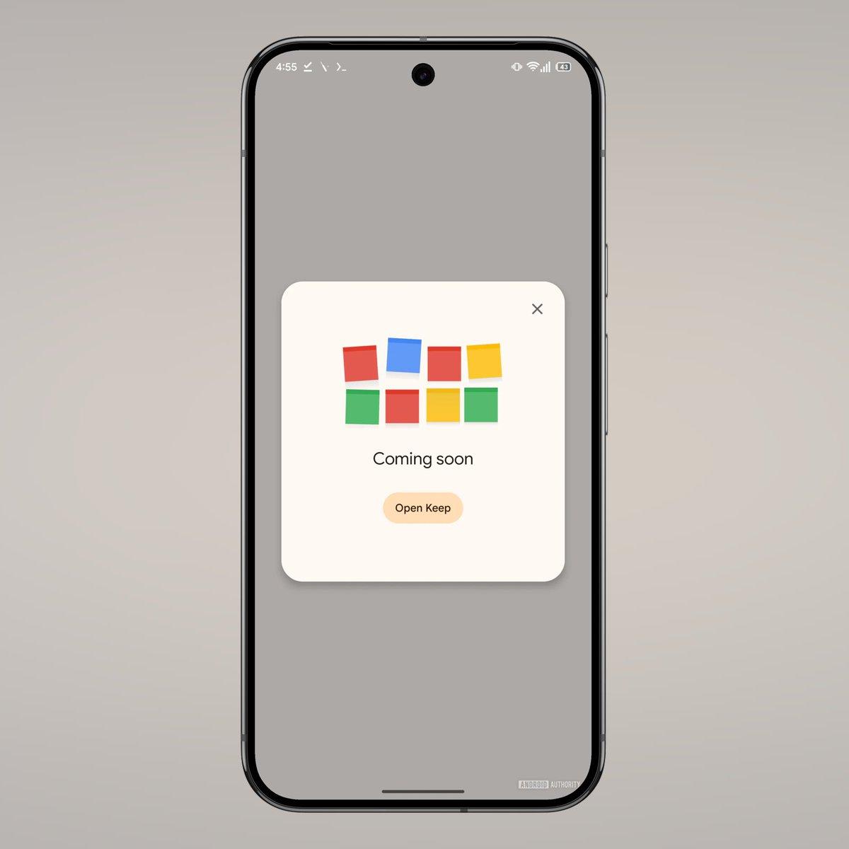Google Keep Restores Lock‑Screen Note Settings