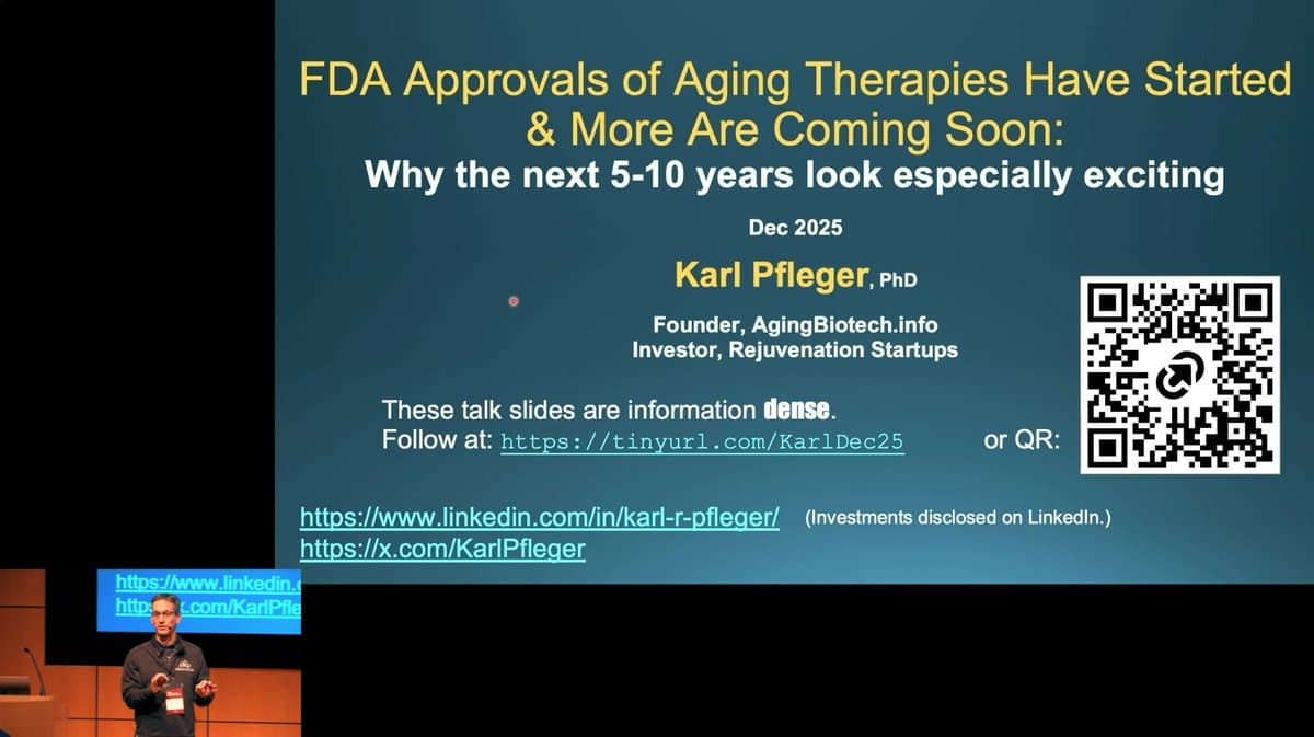 FDA Approvals for Aging Therapies: Updated Insights