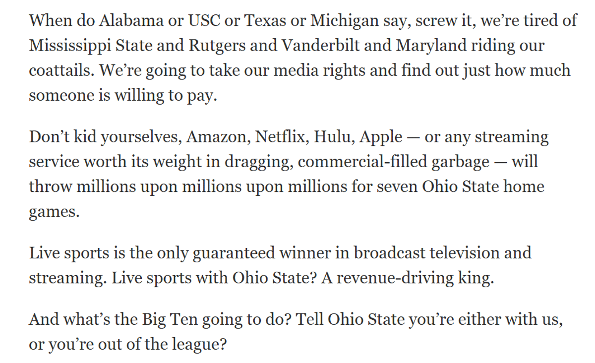 Ohio State Can't