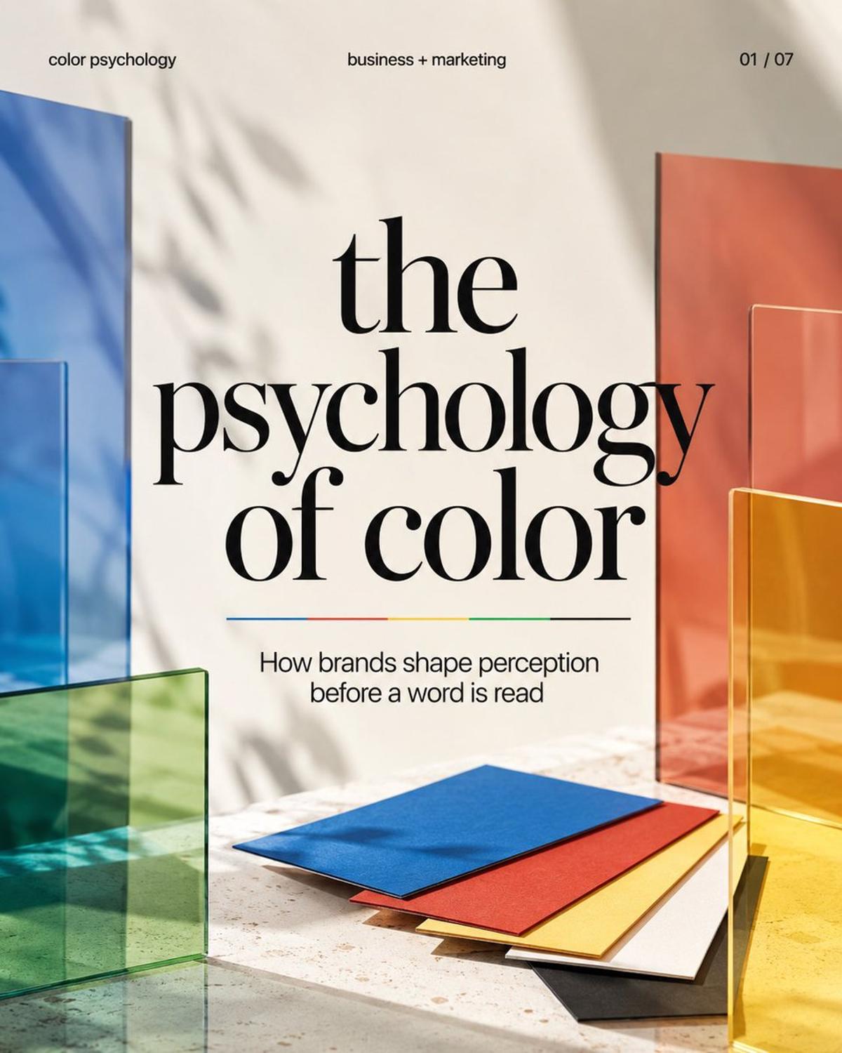 Design Brand Colors for Feeling, Not Decoration