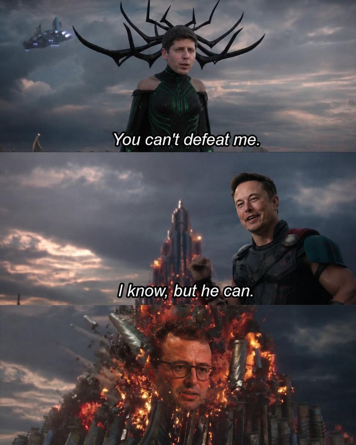 Elon only Needs Altman to Lose, Not Win