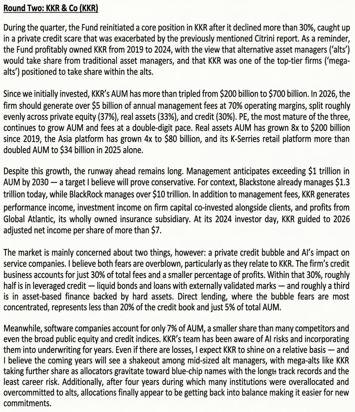 KKR: High‑margin Compounder Trading at Fire‑sale Valuation