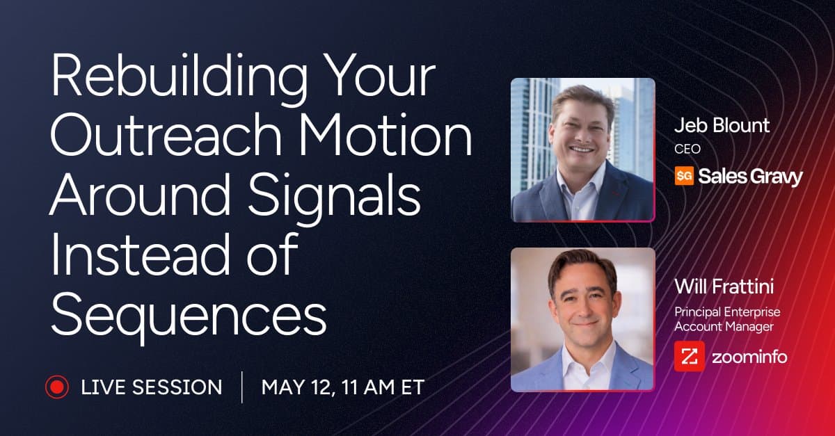 Signal‑Based Outreach Beats Email Cadence for Pipeline