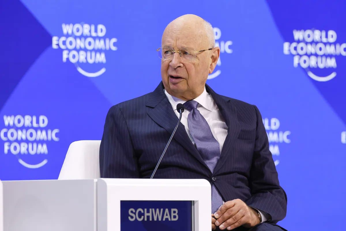 Schwab Calls for Non‑Corporate Leader of WEF