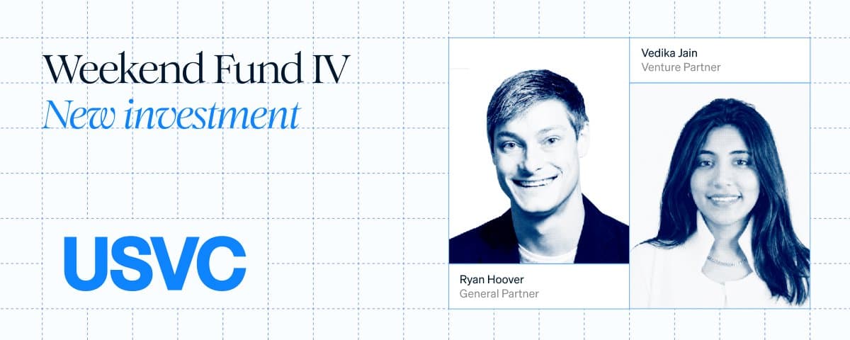 Invested in Weekend Fund IV for Hoover’s Unrivaled Builder Network