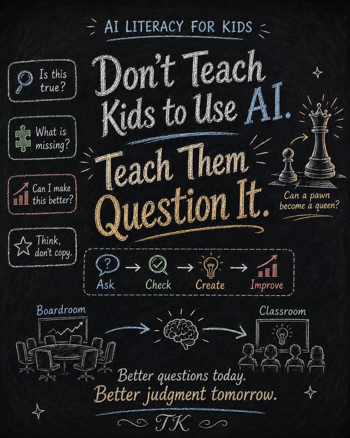 Teach Kids AI Through Curiosity, Not Just Answers