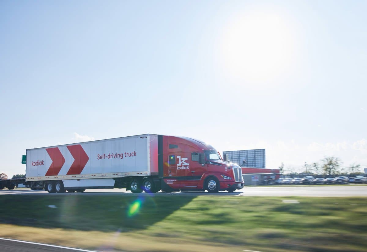 Kodiak Robotics Secures $100M to Scale Driverless Trucks
