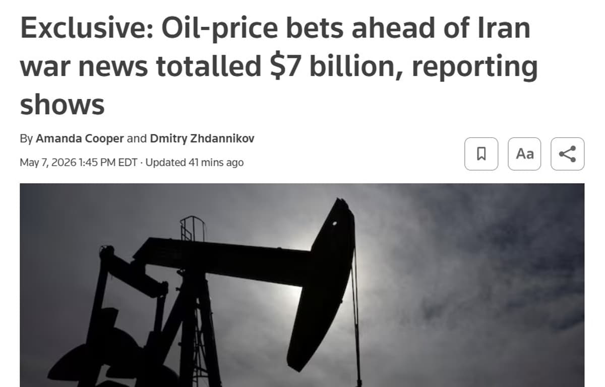 Unusual, Concentrated Oil Volumes Precede Key Announcements, Says Onyx Founder