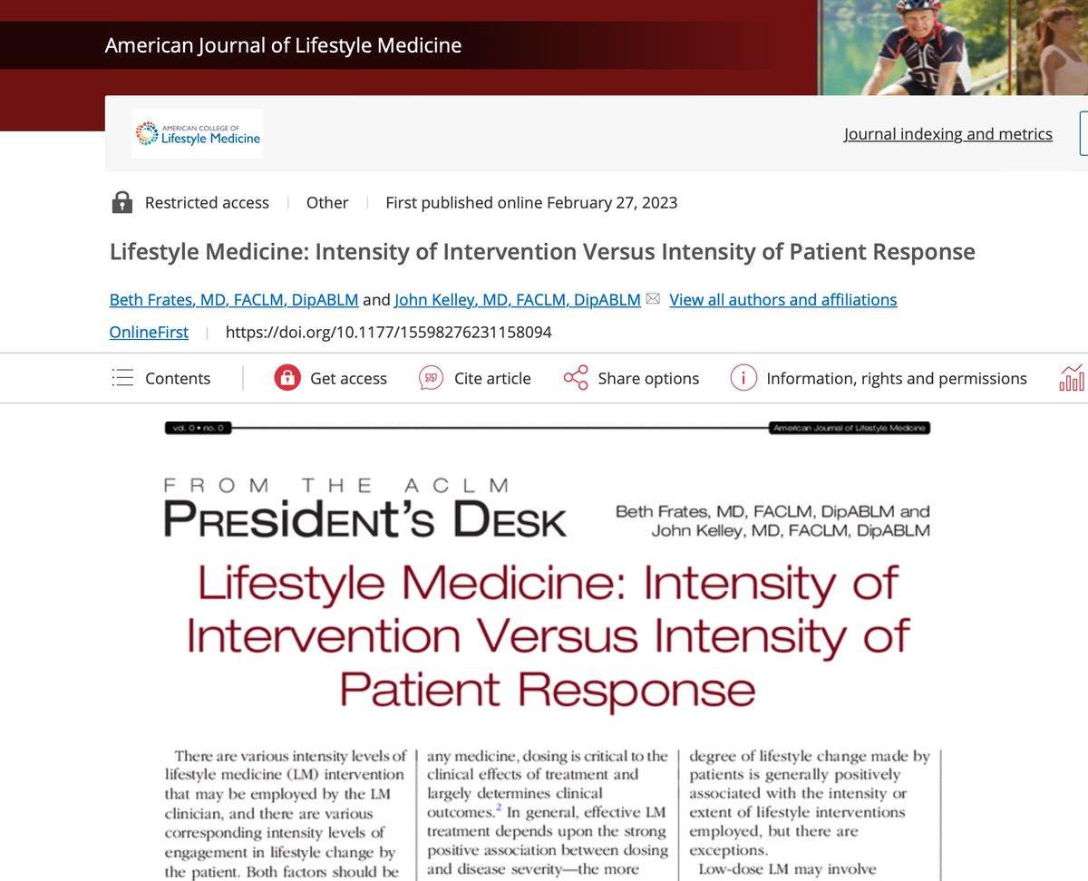Tailor Lifestyle Medicine Intensity to Meet Patients Where They Are