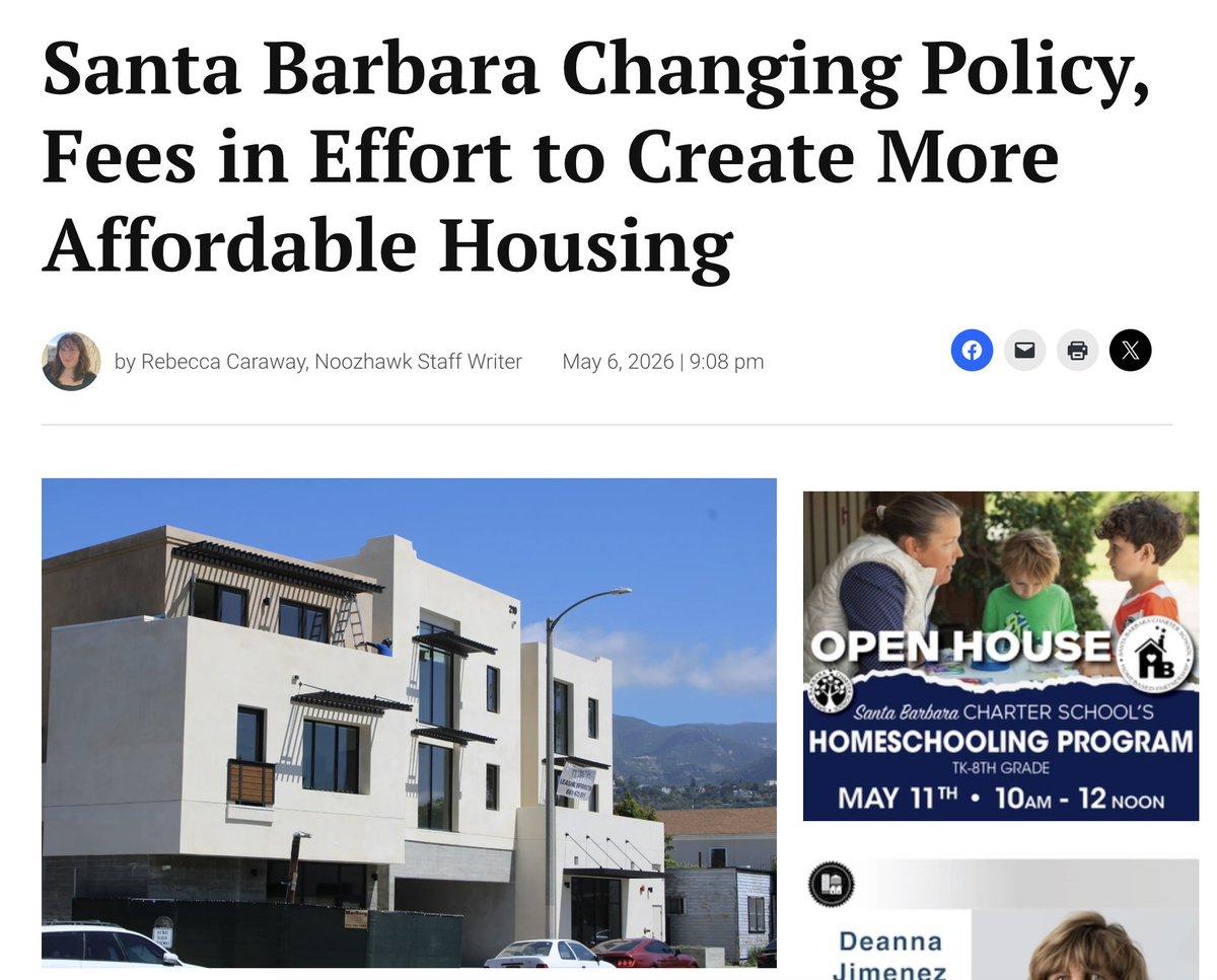 Santa Barbara's Proposed Fee Spike Threatens Rental Development