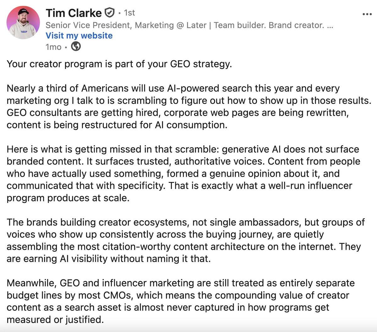 AI Search Strategy Perfectly Powers Influencer Marketing