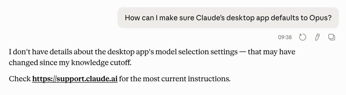 Claude’s Option+Option Shortcut Forces Unwanted Sonnet Mode