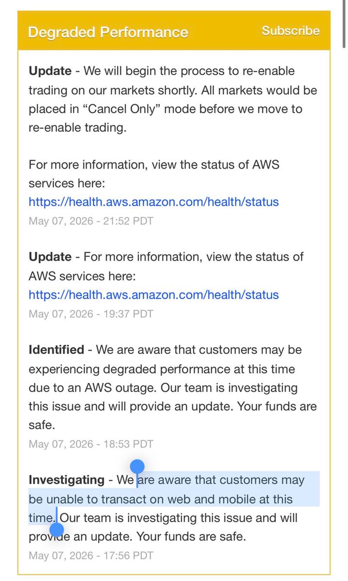 Coinbase Outage Exposes Risky AWS Reliance and Sloppy Deployments