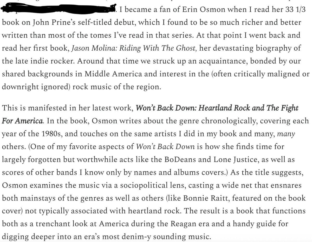 Erin Osmon's New Book Revives 80s Heartland Rock