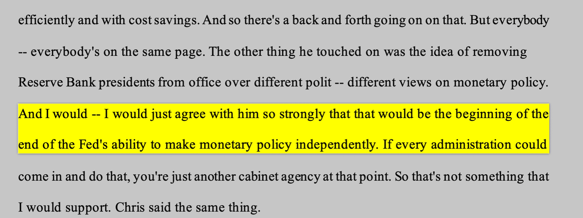 Powell Warns Removal Power Threatens Fed Independence