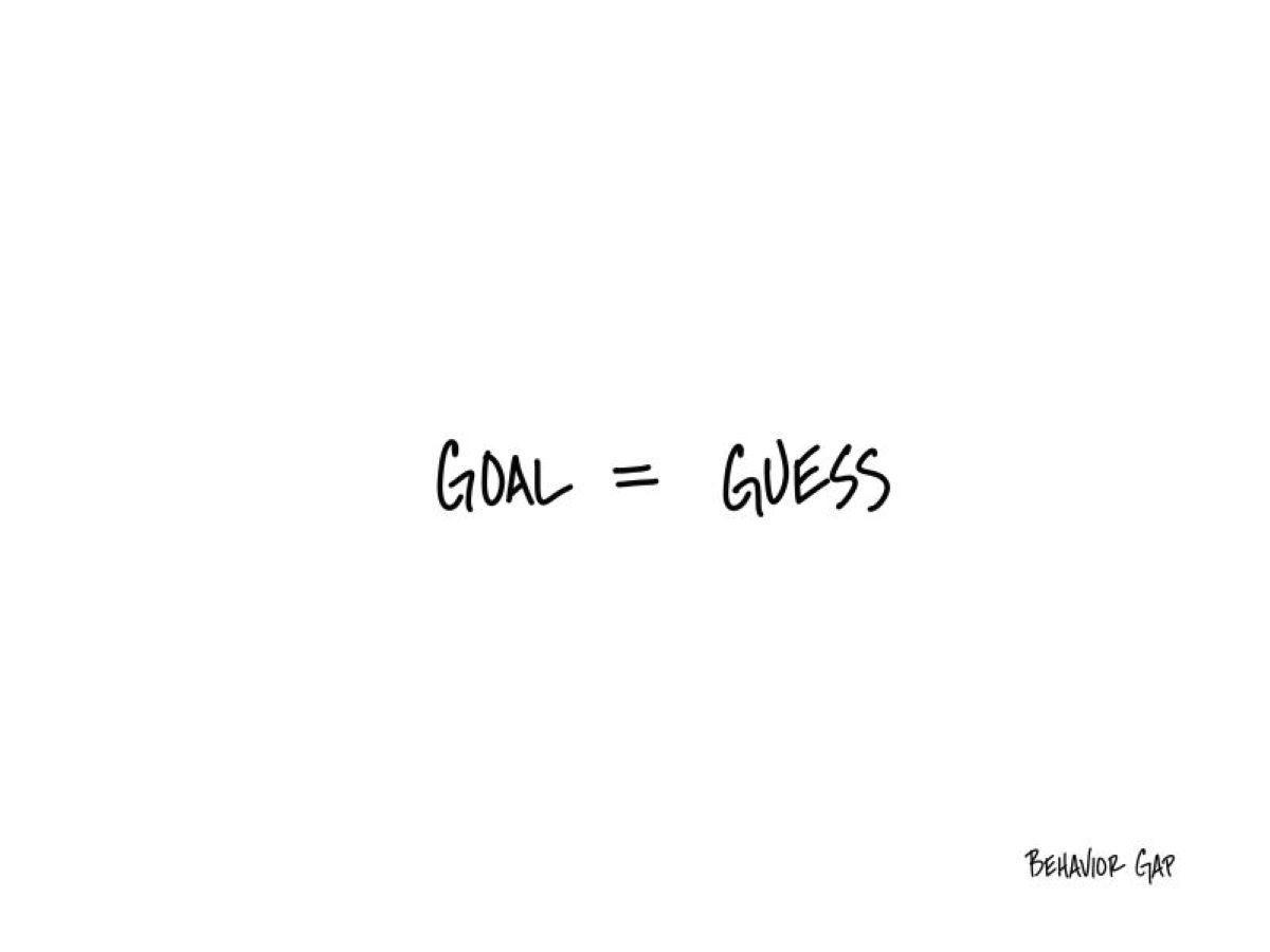 Goals Need Not Be Perfect—Just Informed Guesses