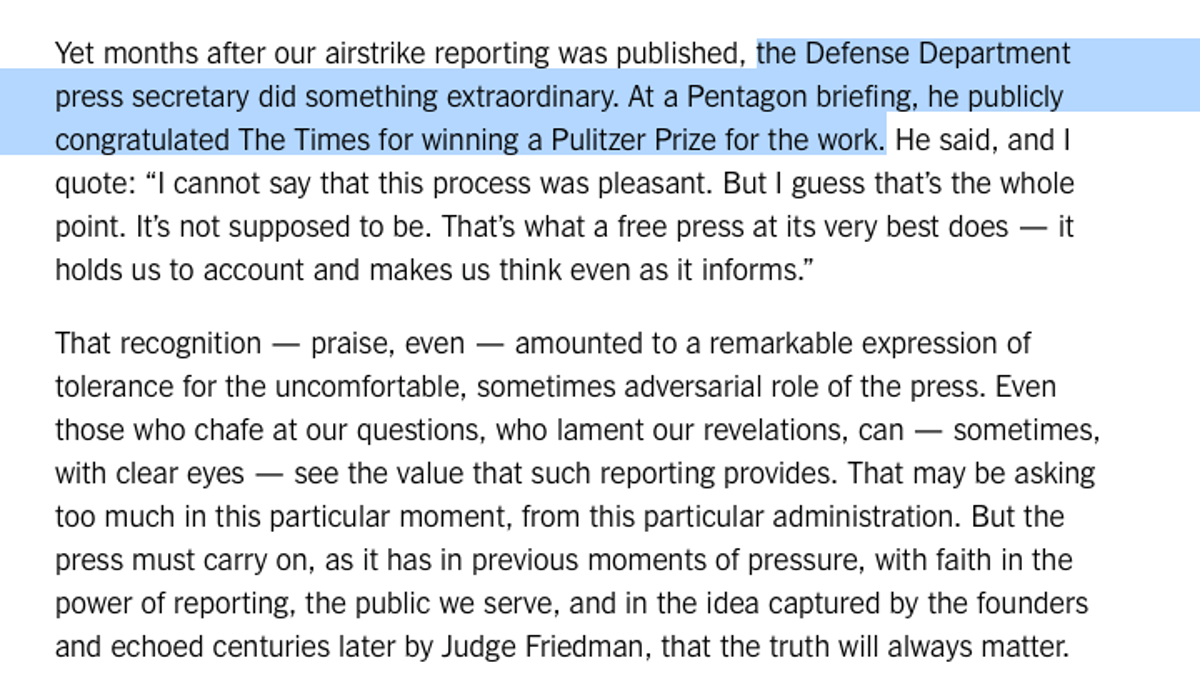 Free Press and Nation Depend on Each Other