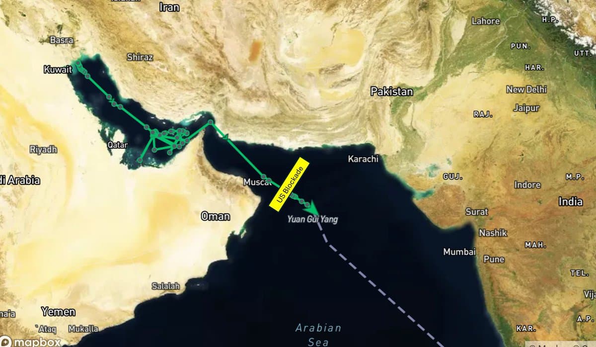 Chinese Tanker Slips Past US Blockade, Delivers Iraqi Oil