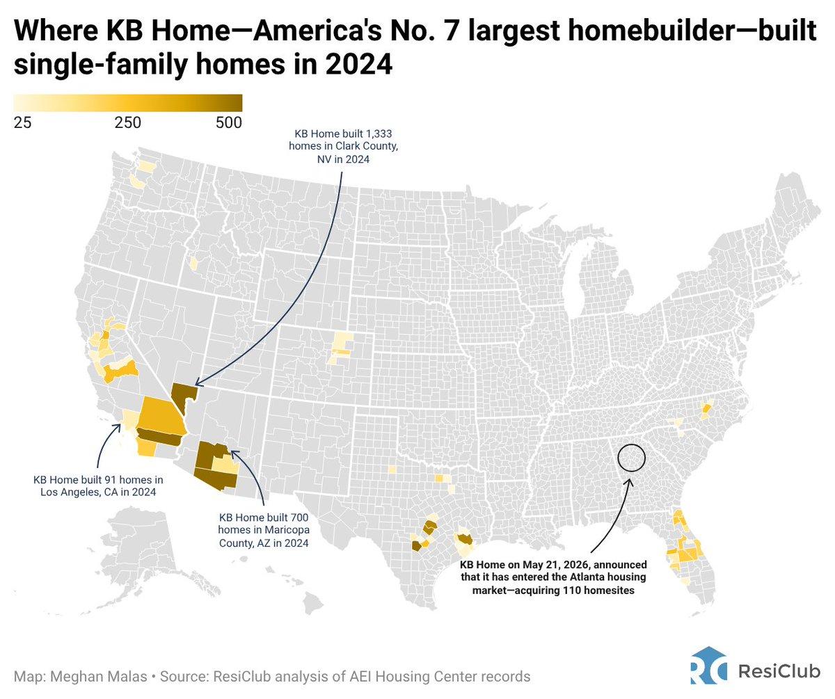 KB Home Expands Into Fast‑growing Atlanta Market