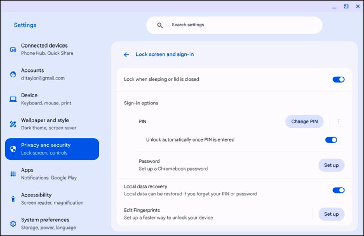 Chromebooks Now Allow Device-Specific Passwords for Easier Login