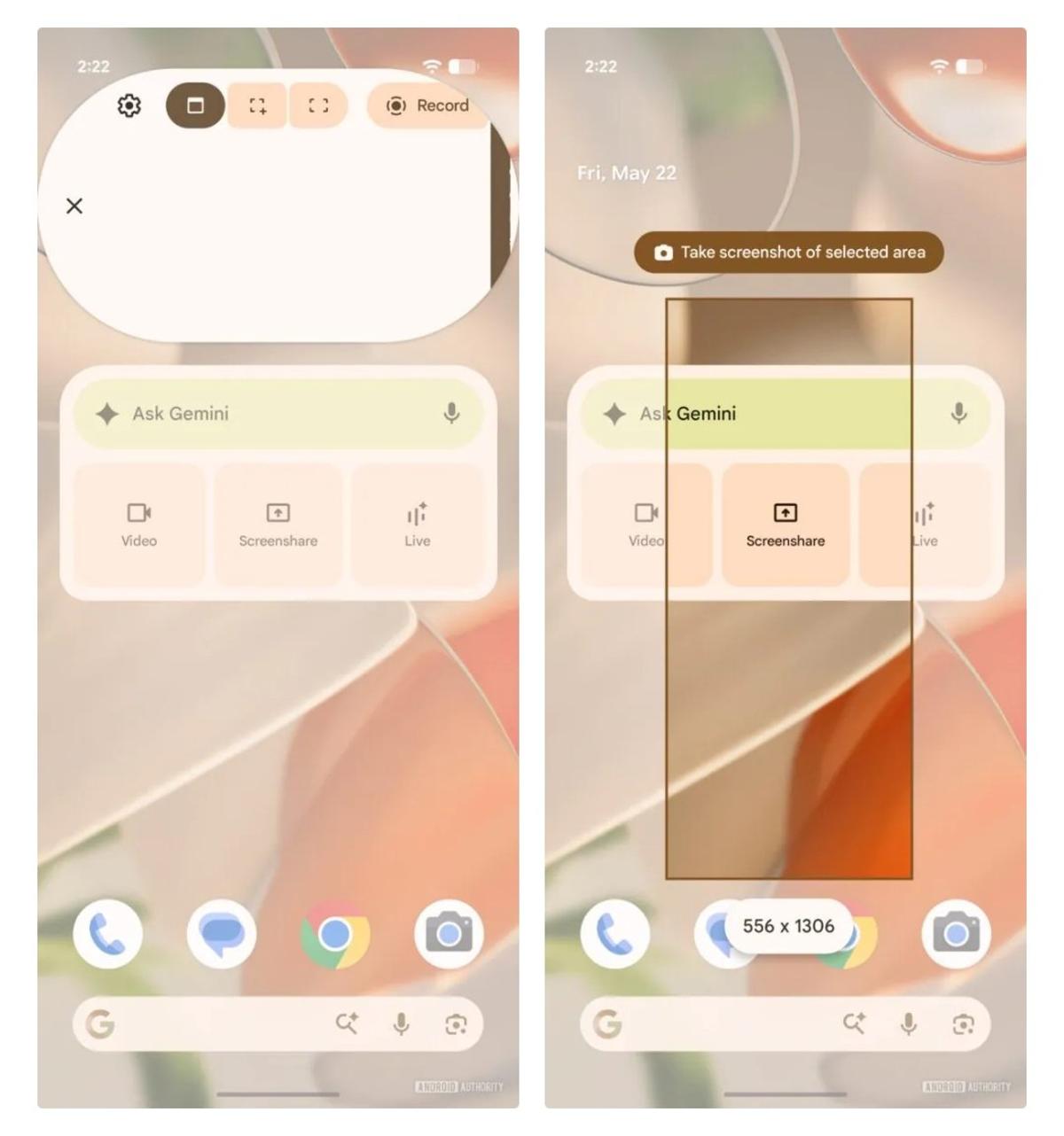 Partial Screenshots Work on Pixel 9, UI Needs Redesign