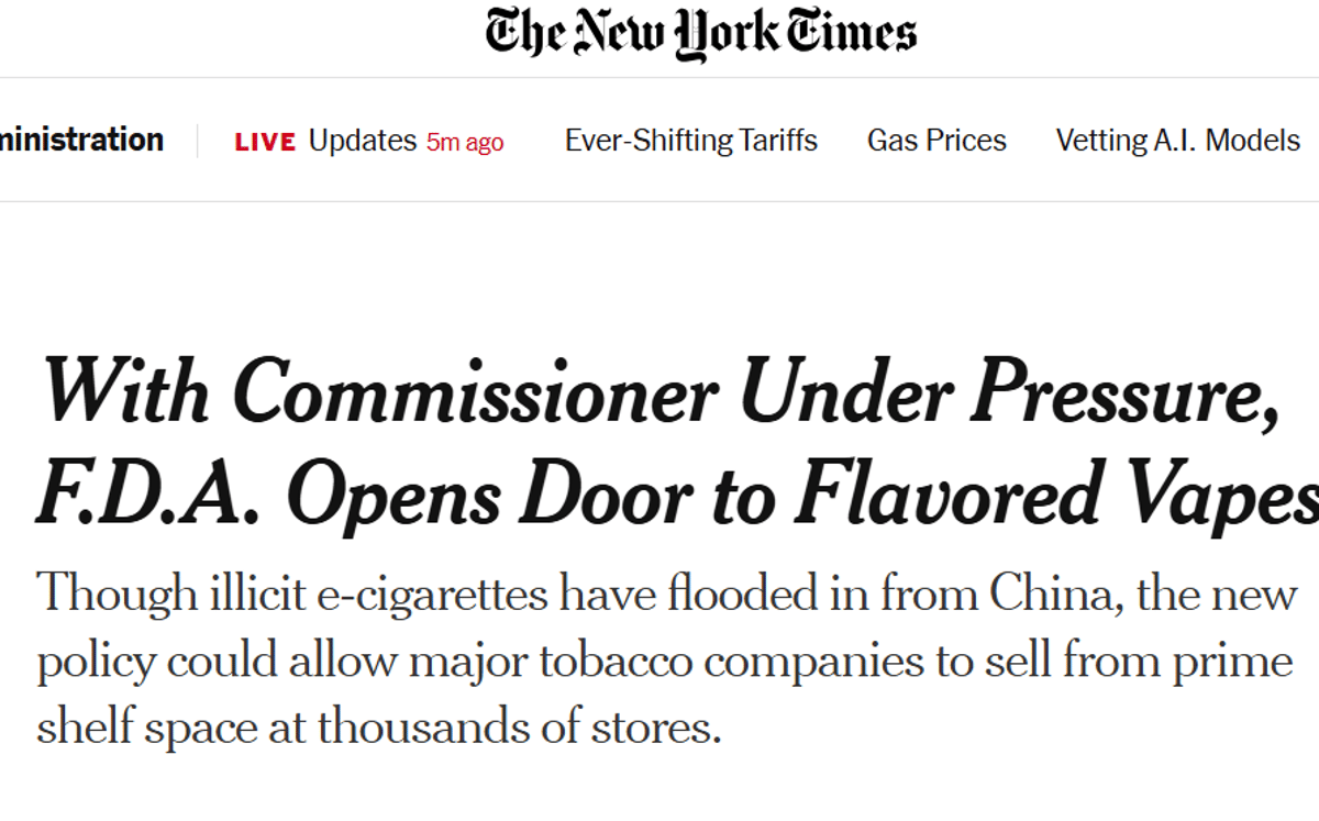 E‑cigs Aren’t Safe: Flavors Harm Kids and Workers