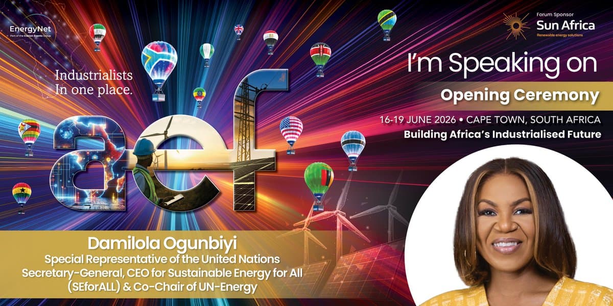 Speaking at AEF26 on Capital Driving Africa’s Energy Growth