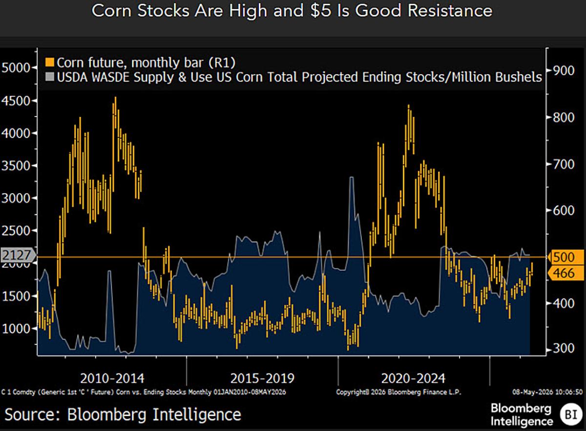 Corn Set for Second-Half Price Pressure, Consumers Benefit
