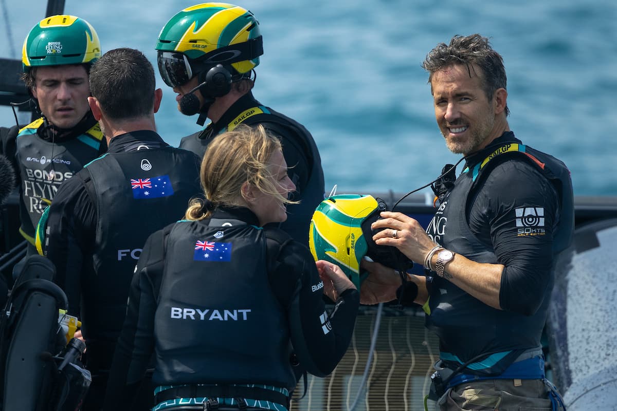 Ryan Reynolds Steers Co‑owned SailGP Team to Bermuda Victory