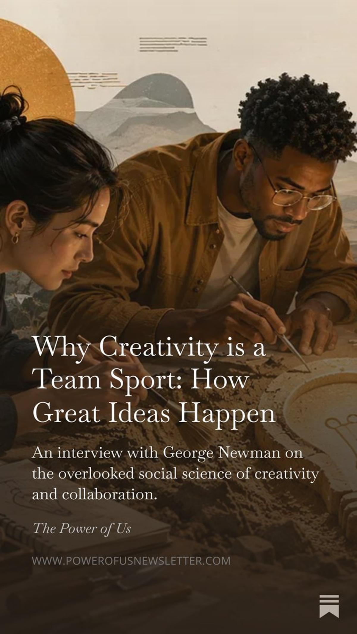 Great Ideas Thrive in Collaborative, Incremental Environments