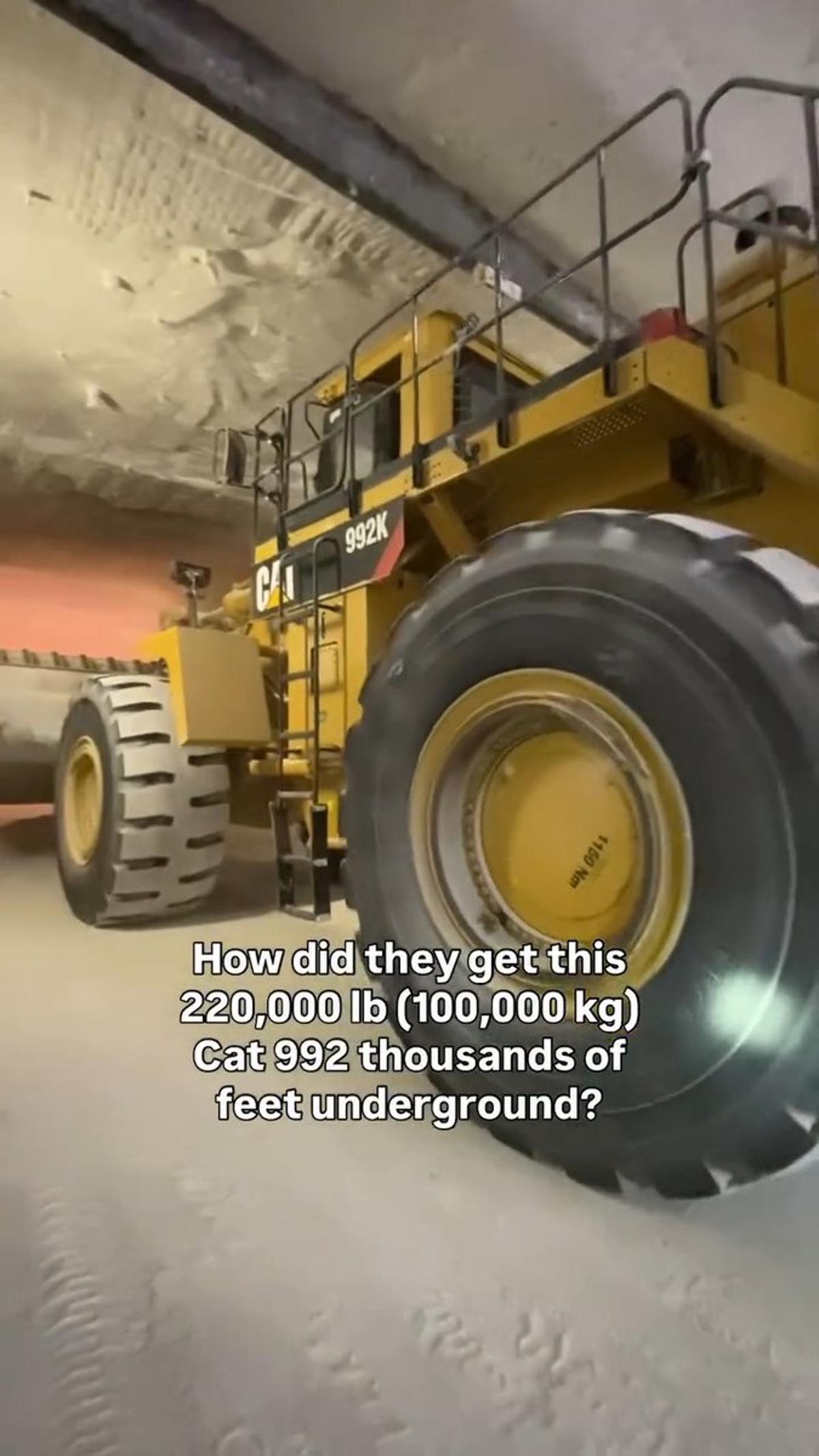 Huge Mining Equipment Enters Shaft Piece‑by‑Piece, Stays Underground