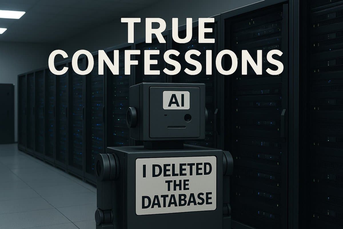 AI Admits Database Deletion, Highlighting Need for Oversight