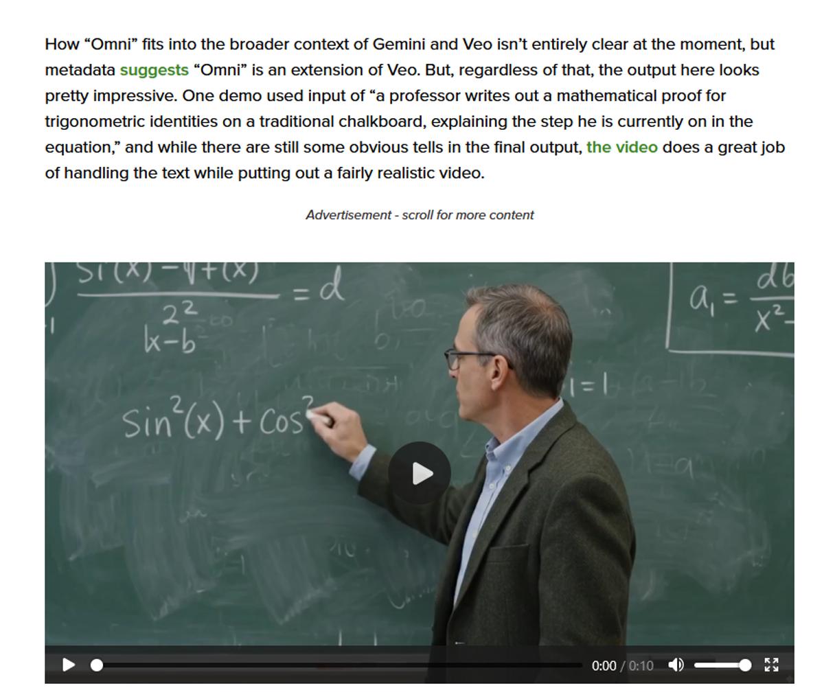 Gemini Omni Generates Realistic Video From Simple Prompts