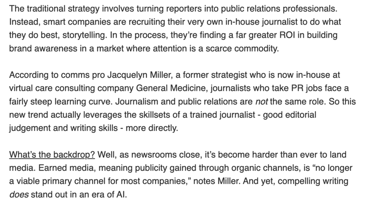Health‑tech Hires Real Journalists, Not PR Pros