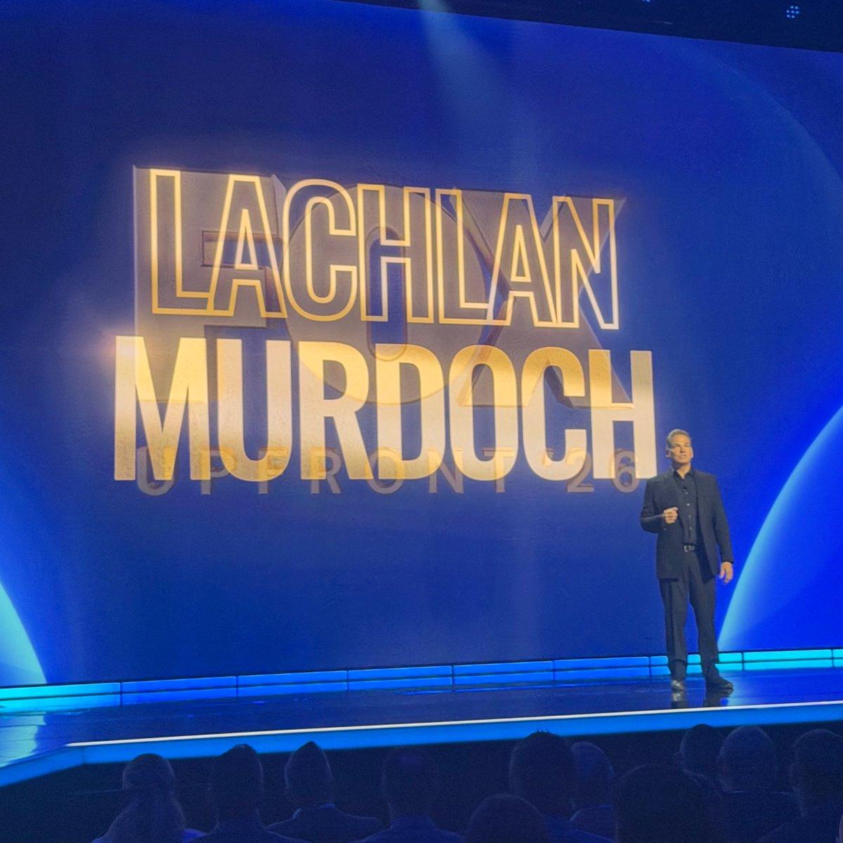 Lachlan Murdoch Debuts Live at Fox Upfront Pitch