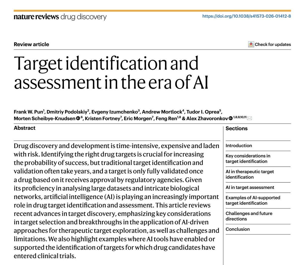 New AI Target Discovery Paper Sets Benchmark