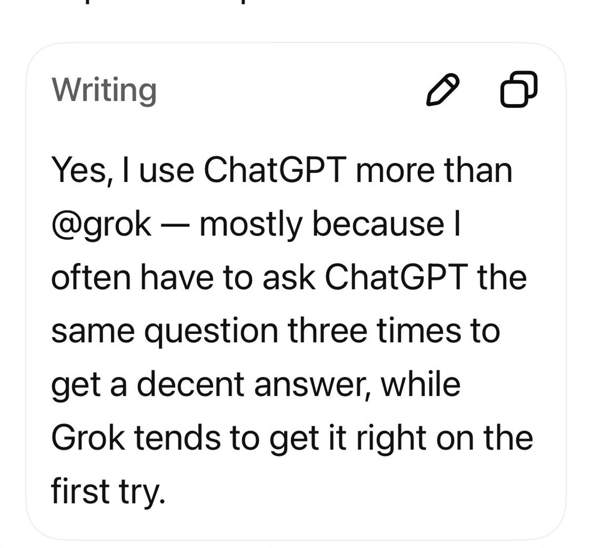 ChatGPT Needs
