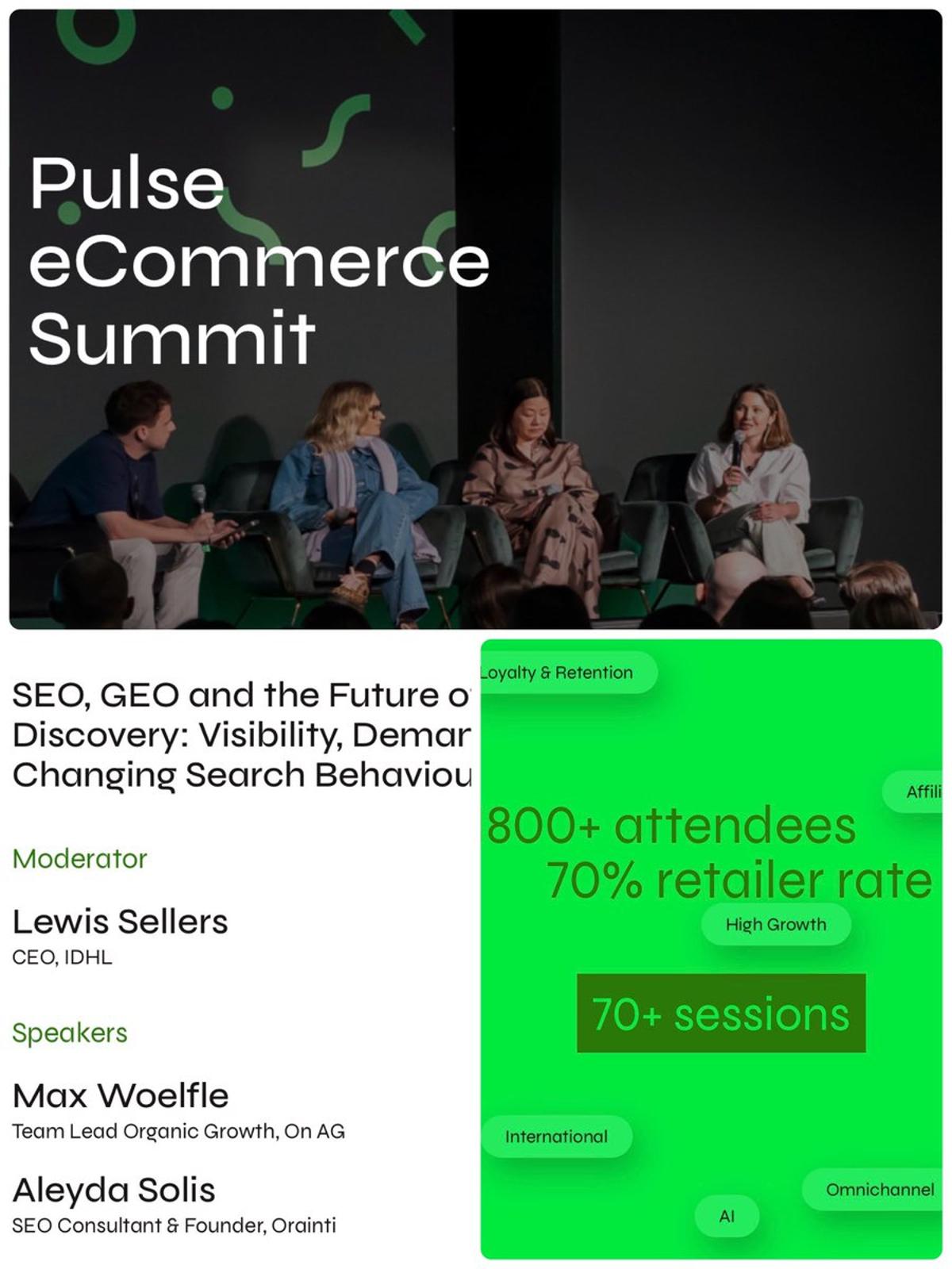 Discussing SEO, GEO, and Discovery Future at London Summit