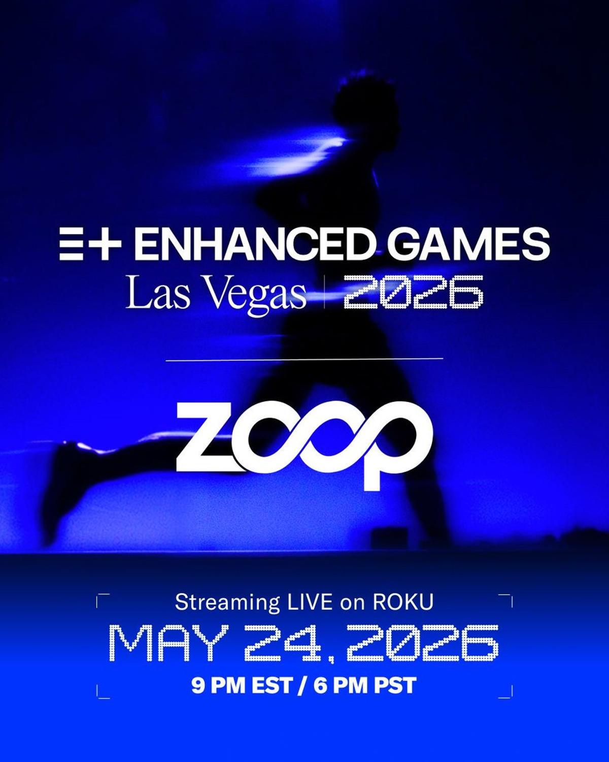 Enhanced Games Inks $10M ZOOP Partnership for Global Streaming