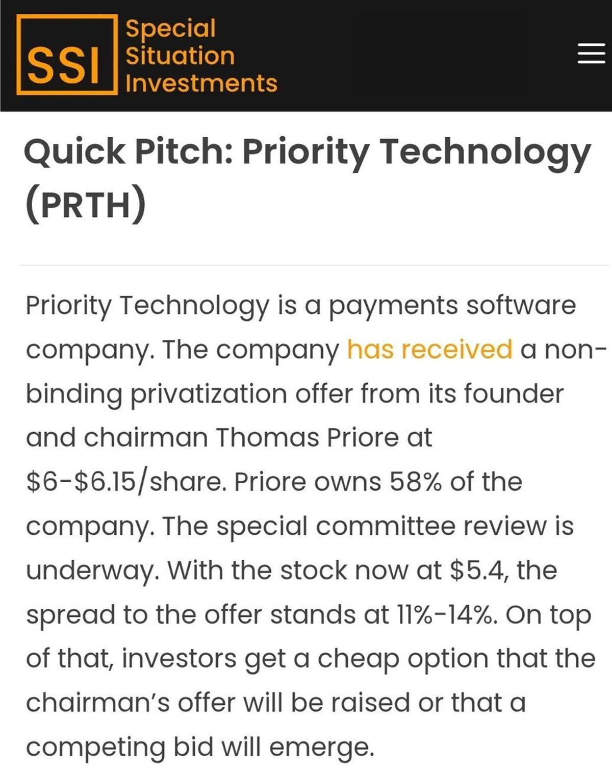PRTH Q1 Beats; Stock Undervalued Below 5x FCF
