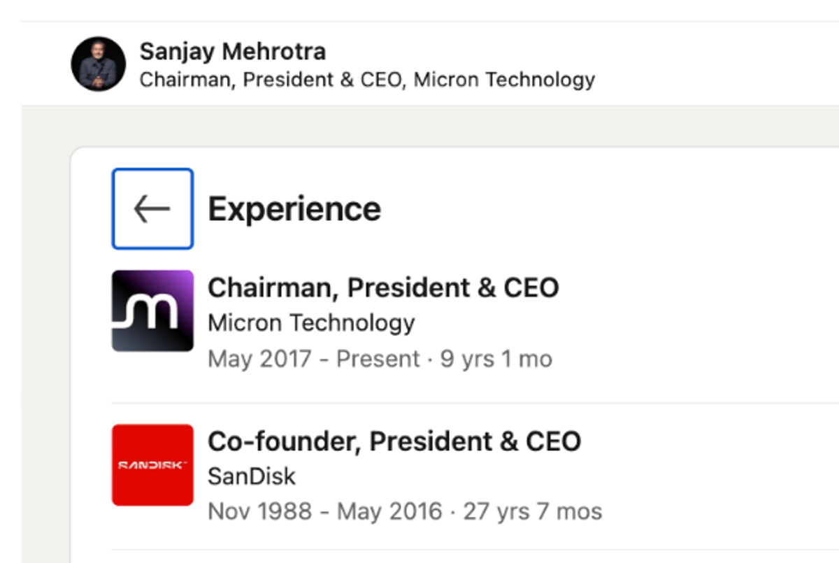 Sanjay Mehrotra: From NAND Inventor To
