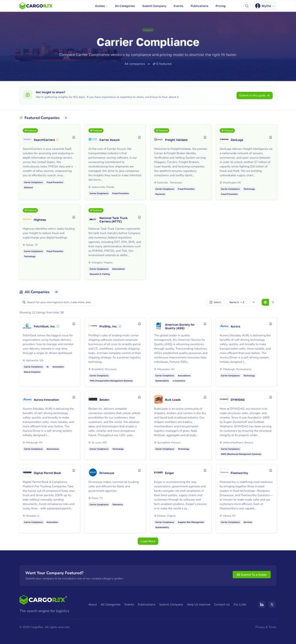 New SC Ruling? Use CargoRexx for Carrier Compliance