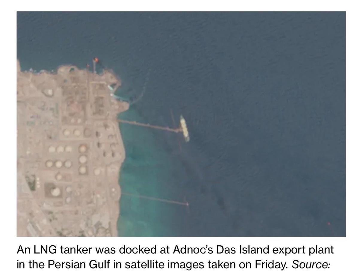 ADNOC Hides LNG Shipments with Darkened Tankers in Gulf