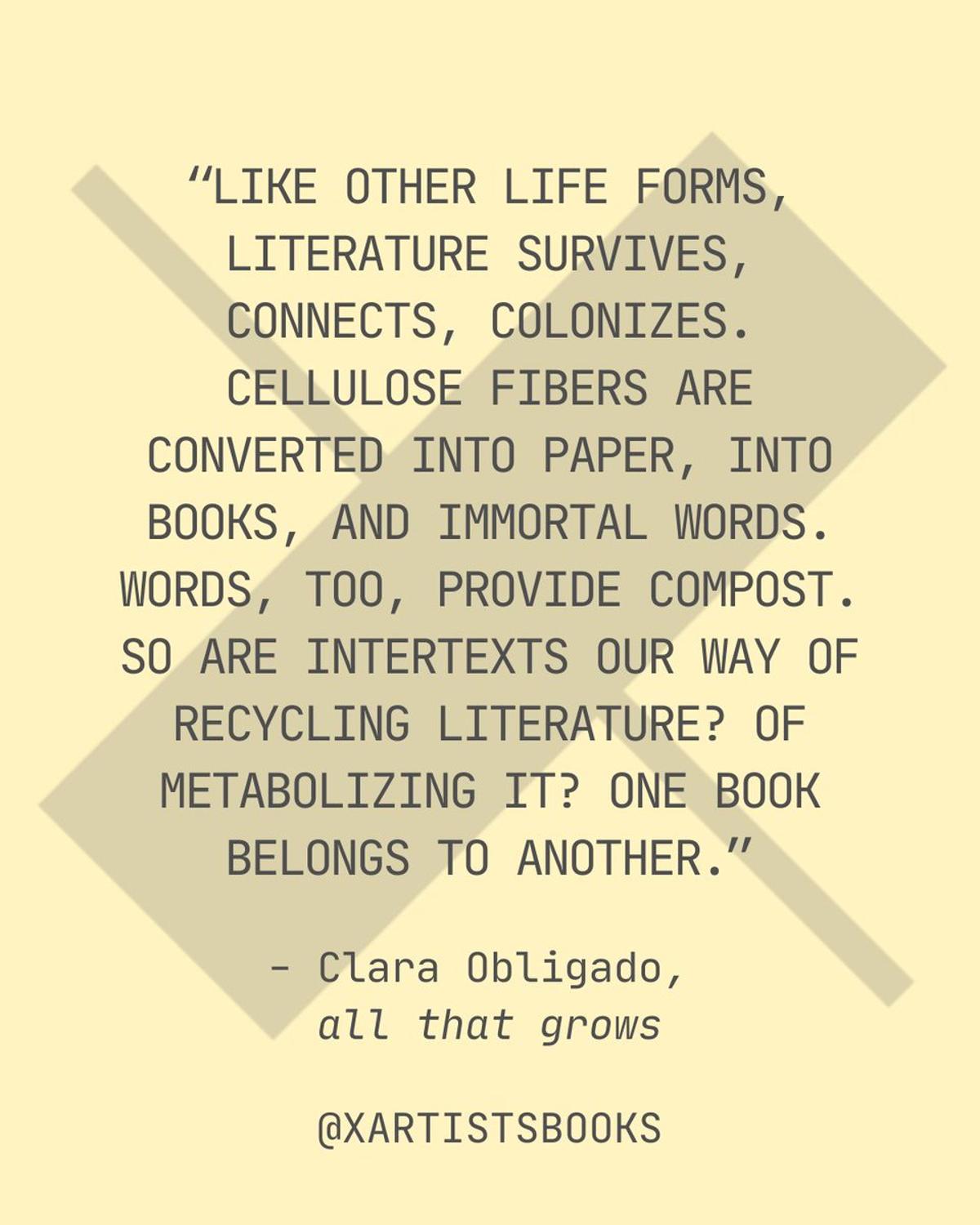 Literature Thrives Like Ecosystem, Recycling Words Across Generations