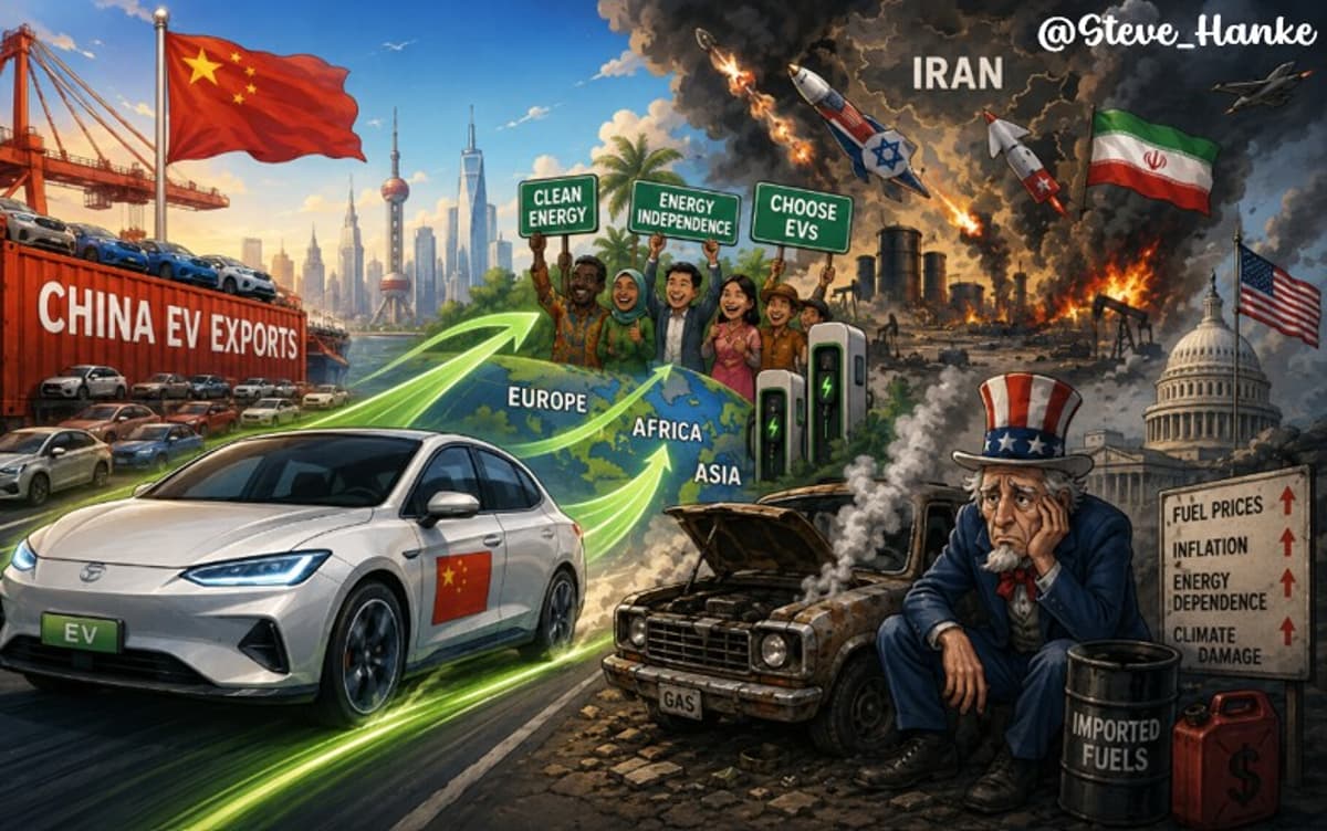 Chinese EV Exports Surge Across Europe, Africa, Asia
