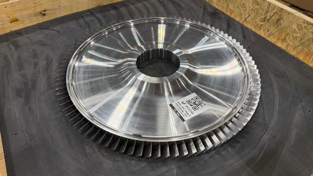 First Symphony Engine Blisk Arrives, but Has Defect