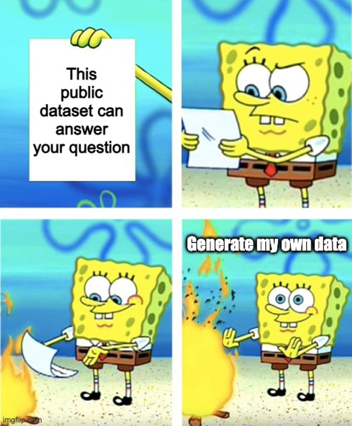 Check Public Data First, Save Time and Resources