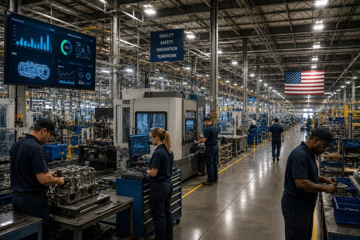 U.S. Manufacturing Needs a Renaissance, Not Reindustrialization