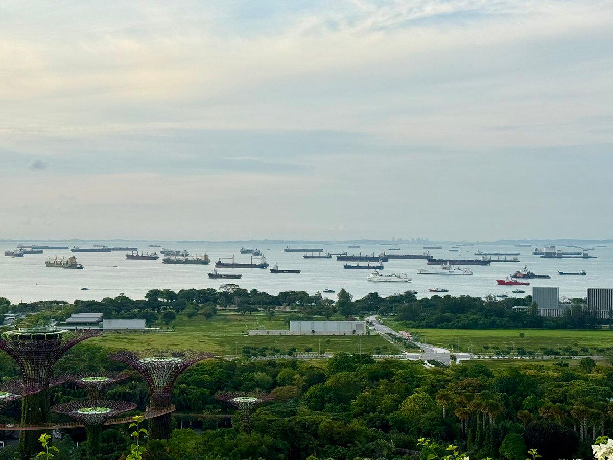 Energy Cargoes Flood Singapore Strait: Oil, Gas, Turbine Blades