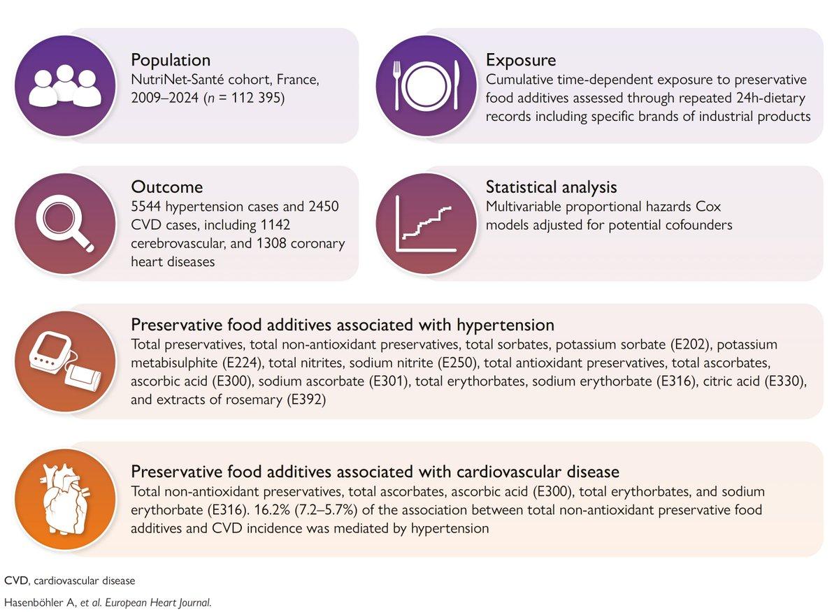 Preservatives Linked to Hypertension and Cardiovascular Risk